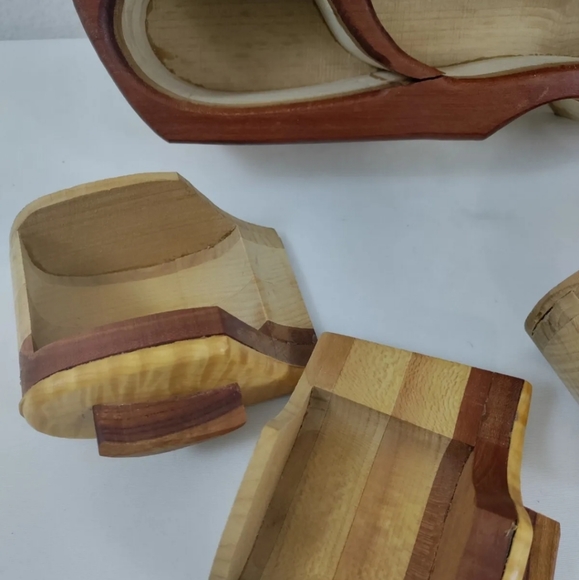 Handcrafted Walnut & Birch Wooden Bandsaw Keepsake Jewelry Box - Picture 7 of 12